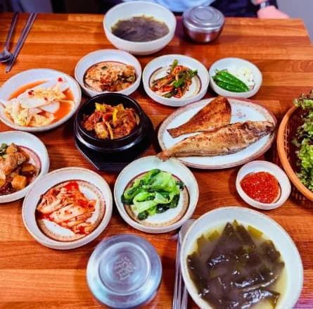 상차림 정식 - 韩式套餐