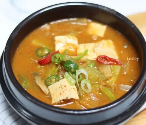 된장찌개 - 大酱汤