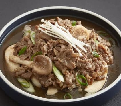 버섯 불고기 - 蘑菇烤牛肉