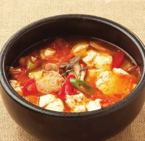 순두부 백반 - 嫩豆腐套餐